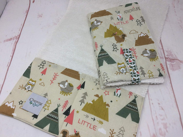 ADVENTURE Mobile Wickelunterlage Baby unterwegs mit Fächern