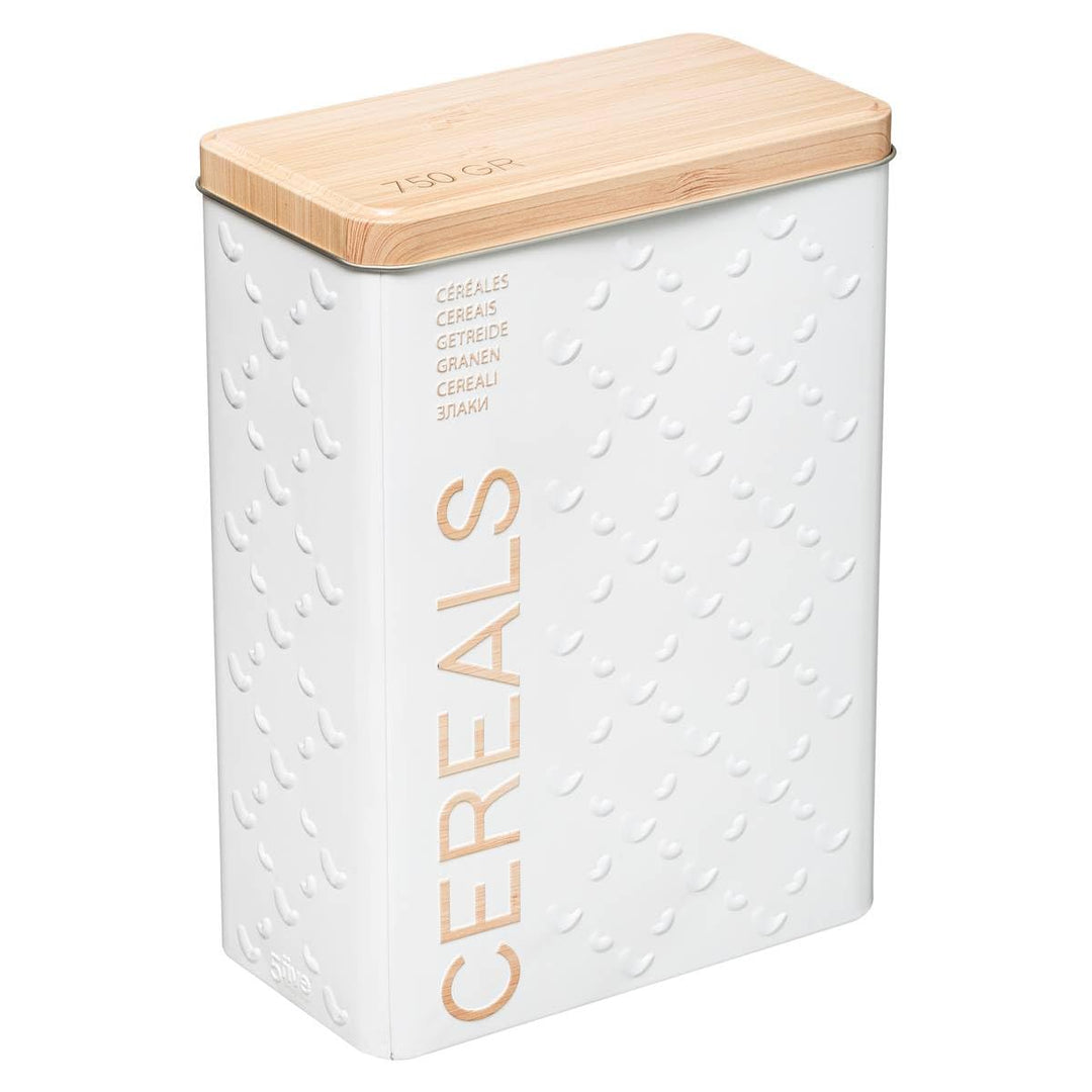 Müslidose 750g metall "scandinave nature" weiss - 5 five simply smart cm Weiss, cm Weiss