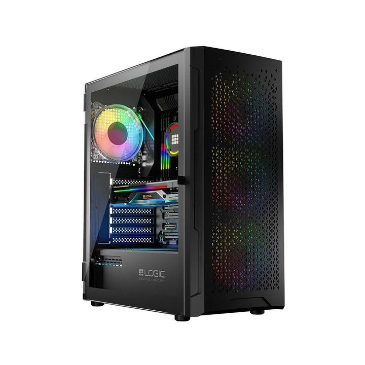 Logic Aramis ARGB MINIDI USB 3.0 Case Black