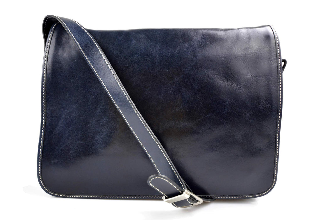 Leder messenger tasche umhängetasche kuriertasche schultertasche aktentasche messenger ledertasche l