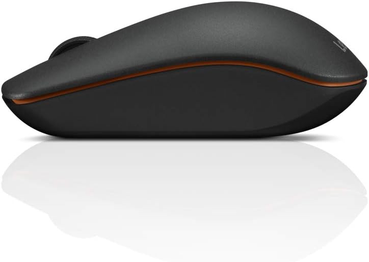 Lenovo 400 kabellose Maus - beidhändiges Design, Nano-USB-Anschluss, kompatibel mit Windows-Laptops