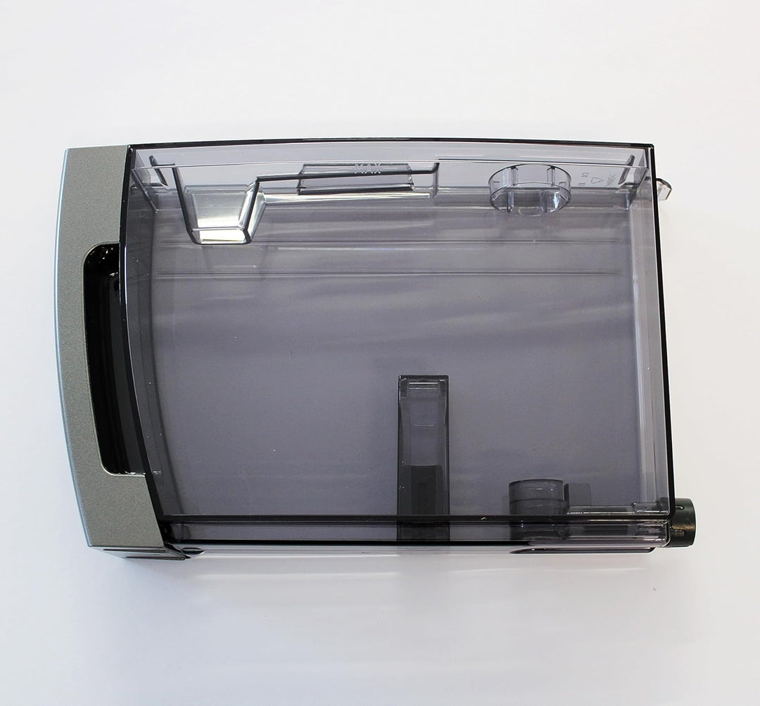 Wassertank Wasserbehälter Reservoire mit Griff Titan Schwarz/Passend für DeLonghi Kaffee-Vollautomat