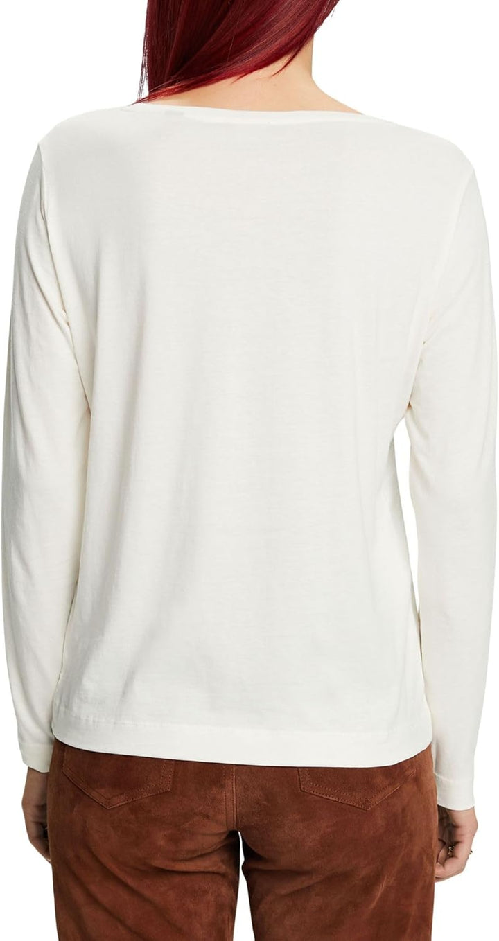 Esprit Damen 103ee1k304 T-Shirt (1er Pack) XXS 055/Ice, XXS 055/Ice