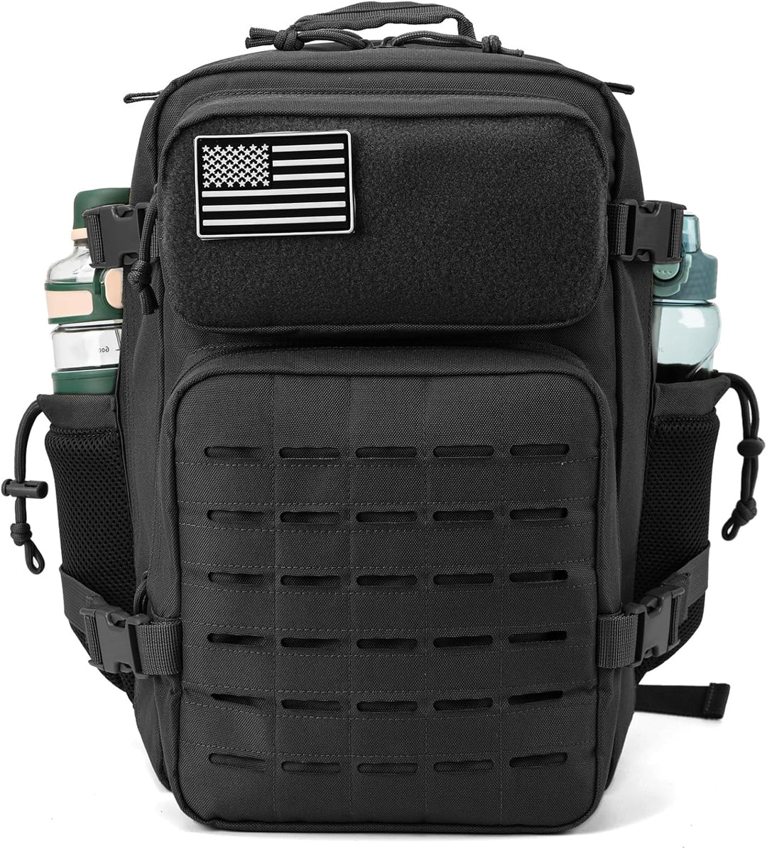 QT&amp;QY Taktischer MilitäR Rucksack Herren Gross 25l/35l/45L Bundeswehr Rucksack 3 Tage Molle Armee Ru