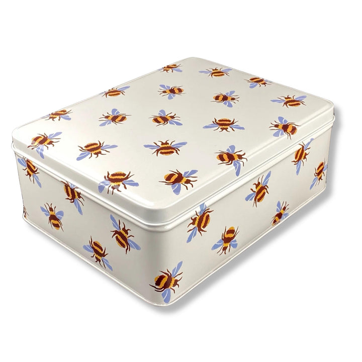 Geschenkdose Design Emma Bridgewater - Liebevoll gestaltete rechteckige Vorratsdose - Motiv Bienen -