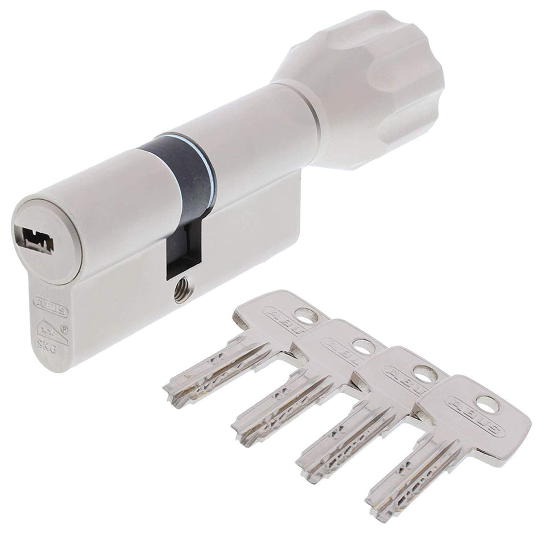 ABUS EC550 Profil-Knaufzylinder Länge Z55/K45mm 6 Schlüssel
