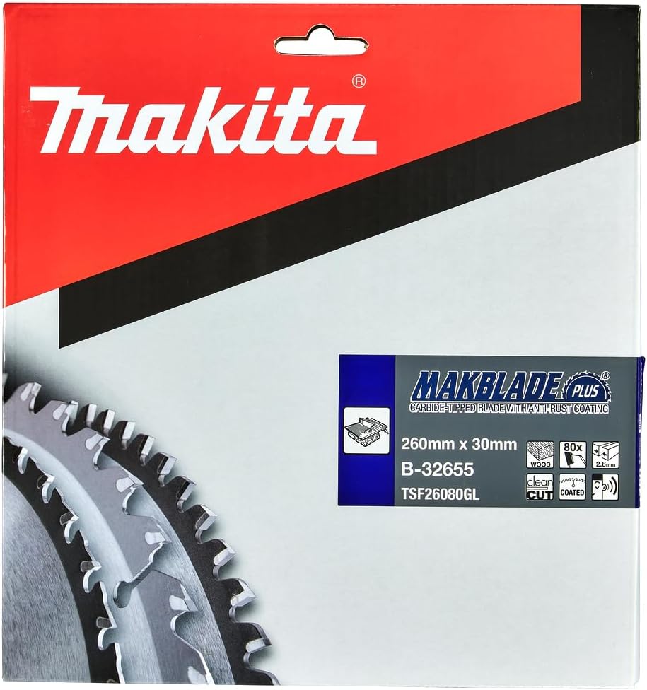 Makita Makblade+ Saegeblatt, 260 x 30 mm, 80Z, B-32655