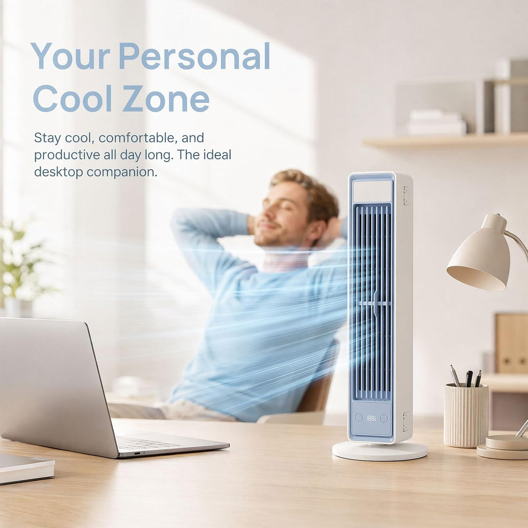 BreezaMax Air Kühlkönig, Airzuma Portable, Polar Breeze–BreezaMax Mini Cooling Ace, Leise &amp; Energiee