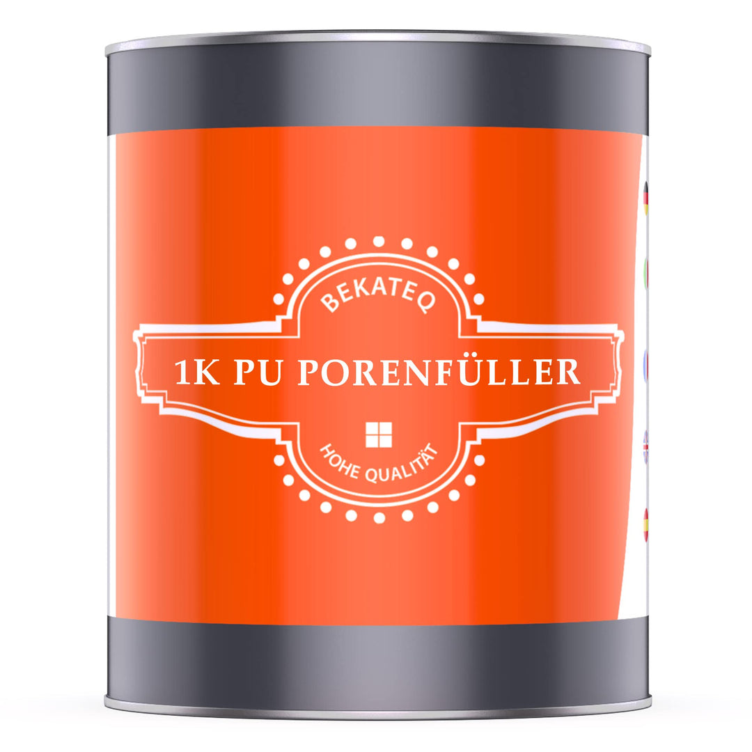 BEKATEQ 1K PU Porenfüller für Steinteppich aussen, UV-fest, 4kg farblos glänzend - kein Vergilben, e