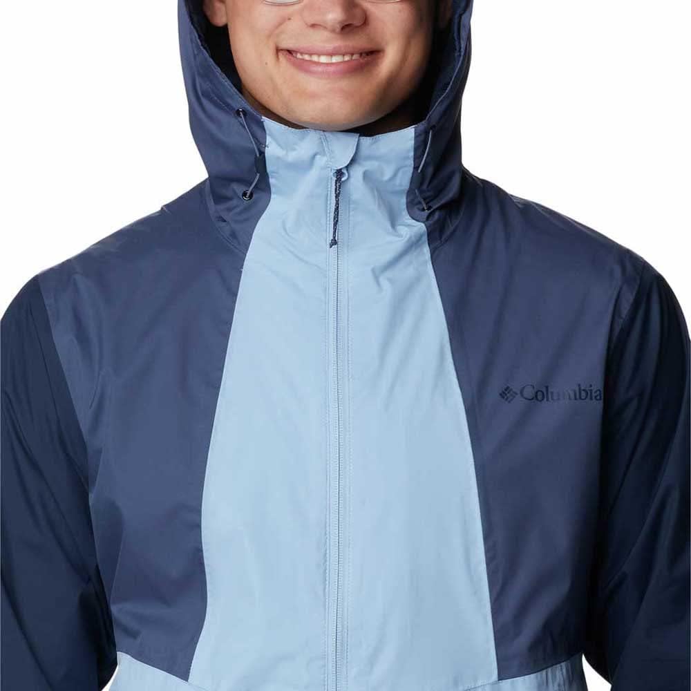 Columbia Herren Inner Limits Jacket Wasserdicht Regenjacke (1er Pack) L Jet Stream/Dark Mountain/Col