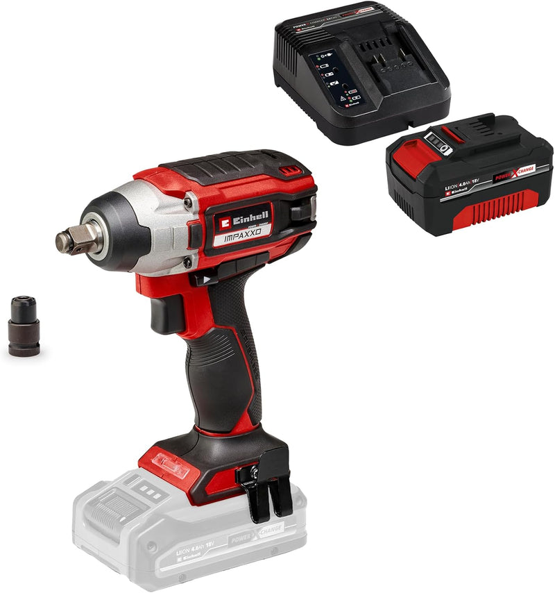 Einhell Akku-Schlagschrauber IMPAXXO 18/230 Kit Power X-Change (Li-Ion, 18 V, 230 Nm, Bürstenloser M