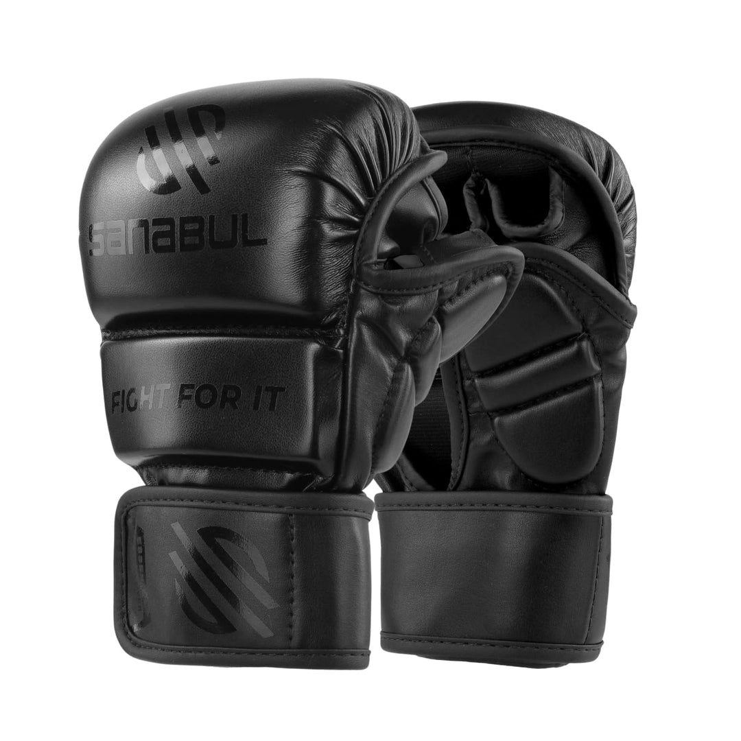 Sanabul Essential 7 oz MMA Handschuhe | MMA Trainingshandschuhe | Hybrid Sparring Handschuhe für MMA