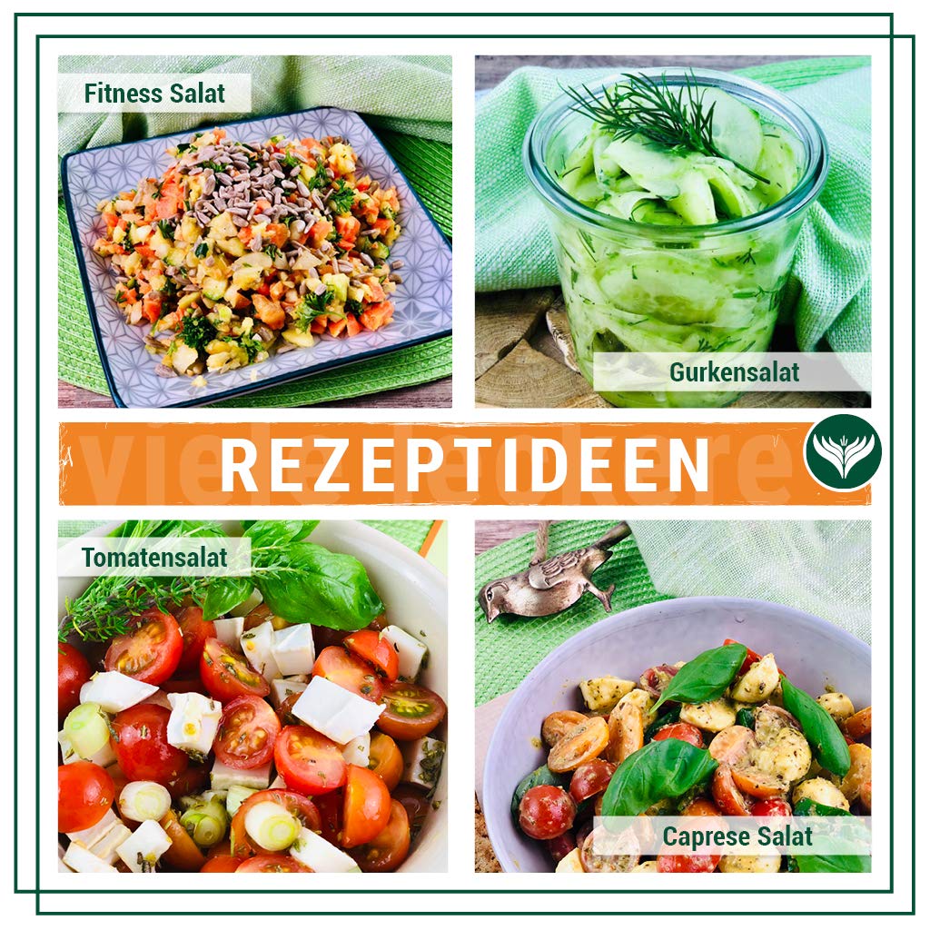 Azafran BIO Salat Gewürz | Salatkräuter Mix | Gewürzzubereitung 1kg 1 kg (1er Pack), 1 kg (1er Pack)