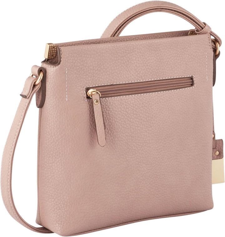 Gabor bags Gela Damen Umhängetasche Crossbody Bag Beige 25 x 6,5 x 23,5 Old Rose, 25 x 6,5 x 23,5 Ol