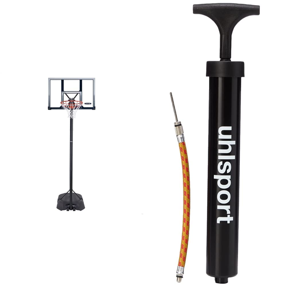 Lifetime 90001 Basketballanlage Boston Portable Bundle mit Luftpumpe, Bundle mit Luftpumpe