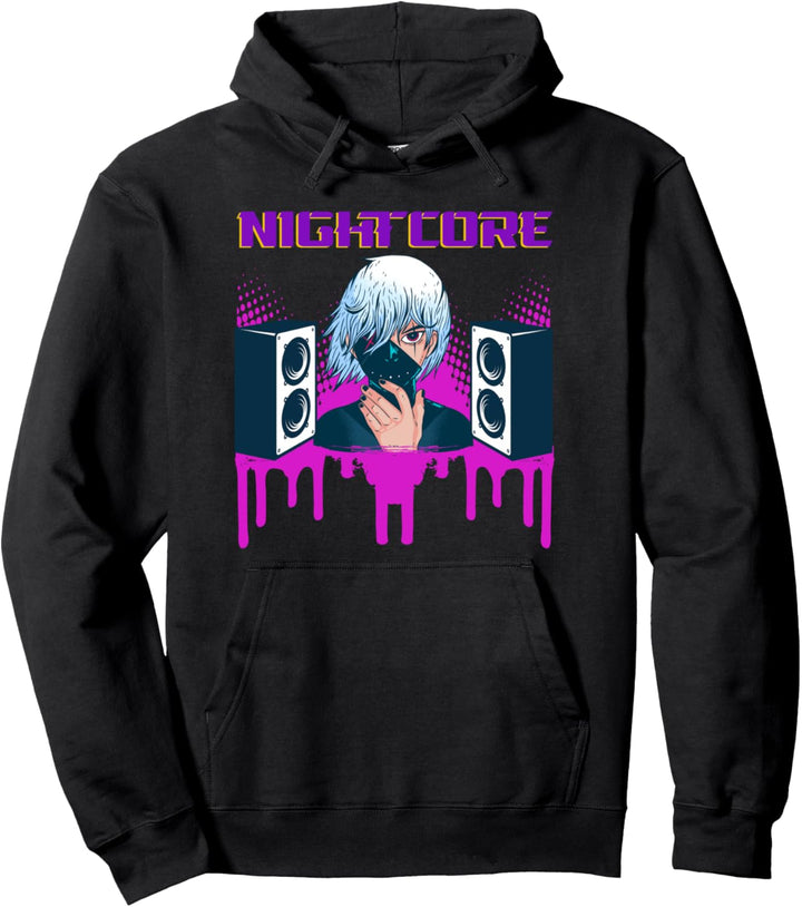 Manga Nightcore Musik und japanischer Equals Love Anime Pullover Hoodie
