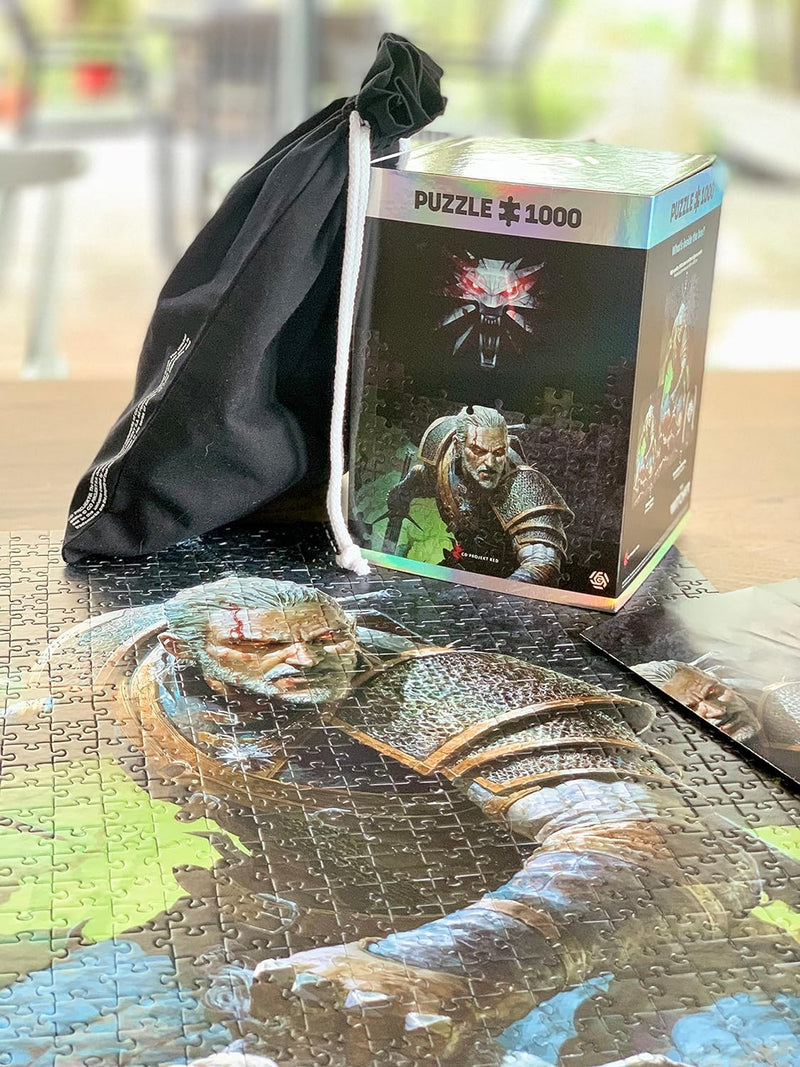 Good Loot The Witcher Dark World Puzzles Premium Box Sack Poster Computerspiel Spielepuzzles für Jug