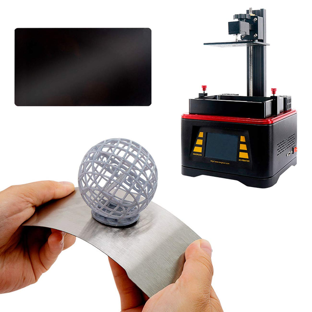 KOYOFEI 2PCS Resin 3D Printer Flex Build Plate for Anycubic Mono 2, Spring Steel Flexible Plate and