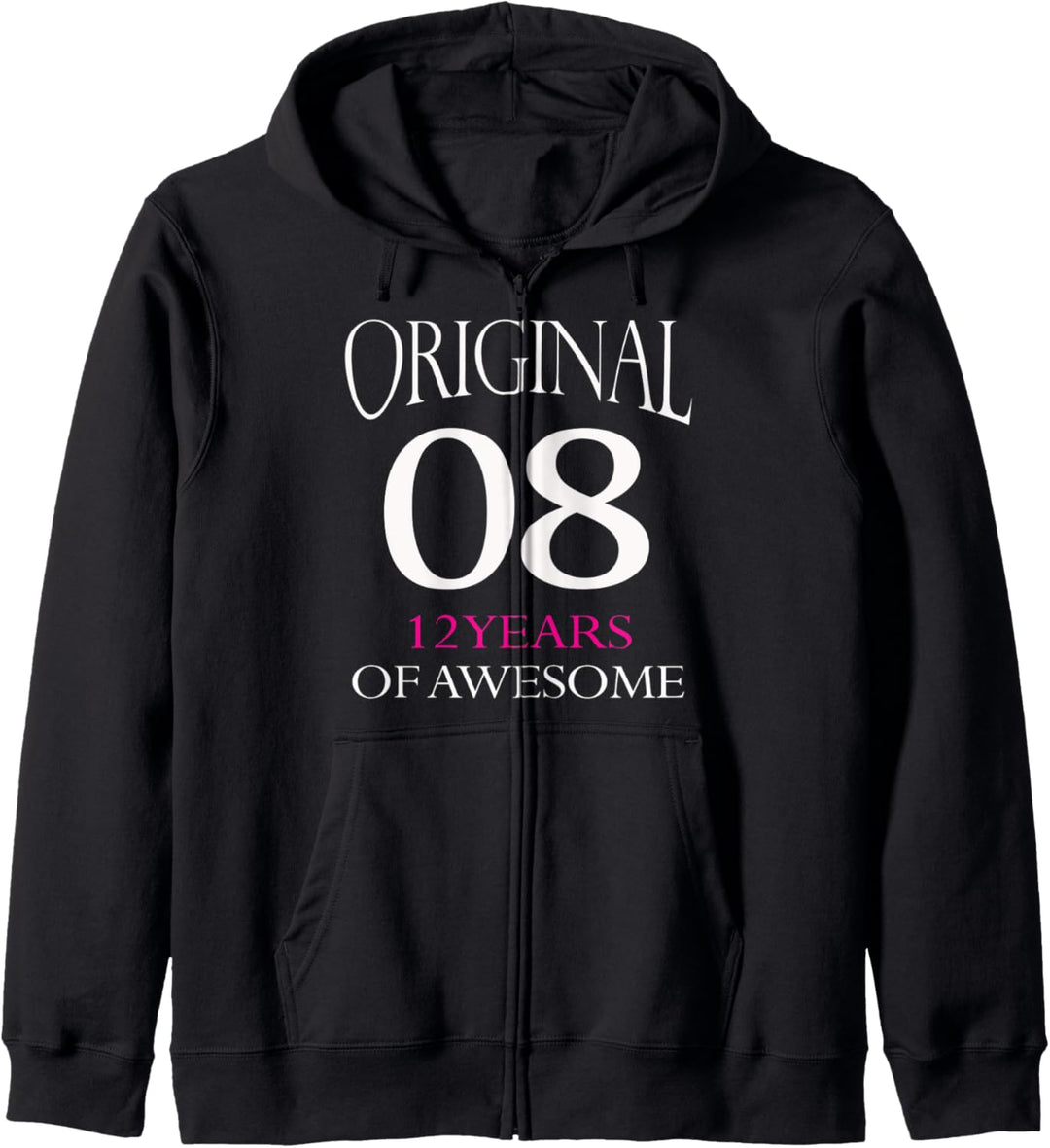 Mädchen Niedlich Original 2008 12 Jahre Awesome Geschenk Kapuzenjacke