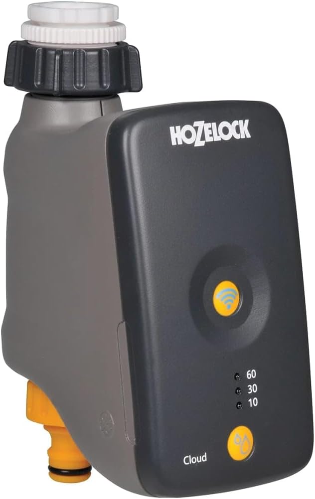 Hozelock 2216 1240 Programmateur d'Arrosage cloud Noir 10 x 18 x 24.5