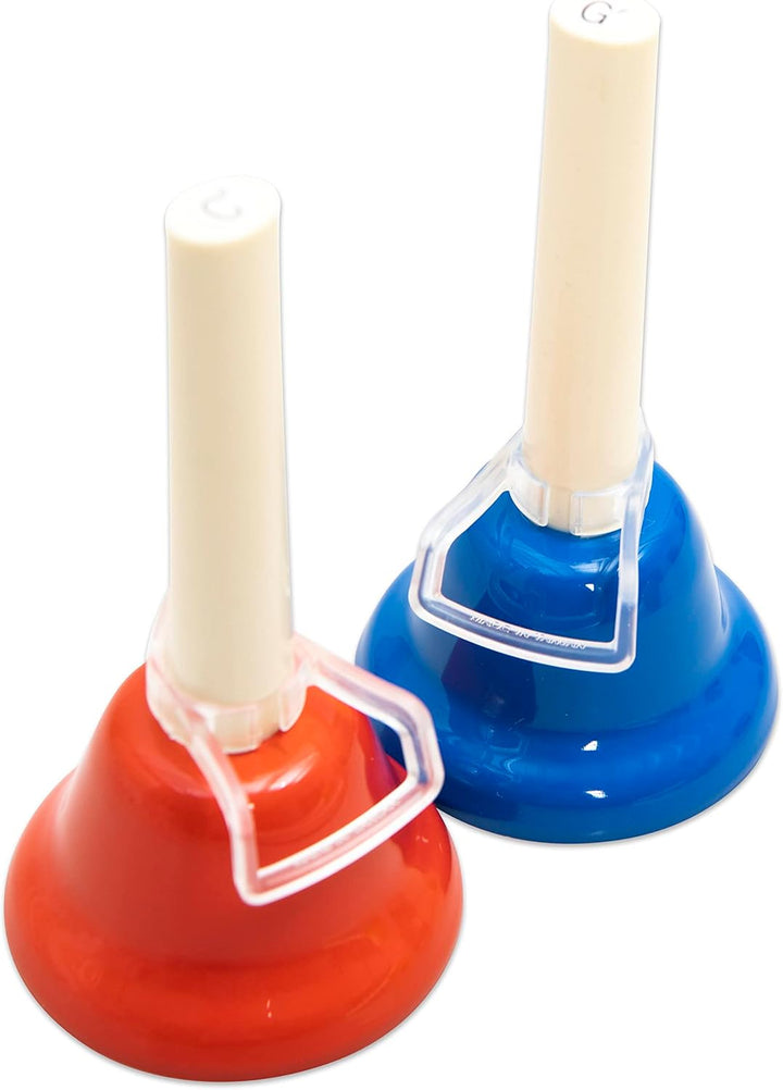 Betzold Musik - Glocken mit Einmalanschlag - bunt Stopp-Funktion mit Notennamen für Kinder