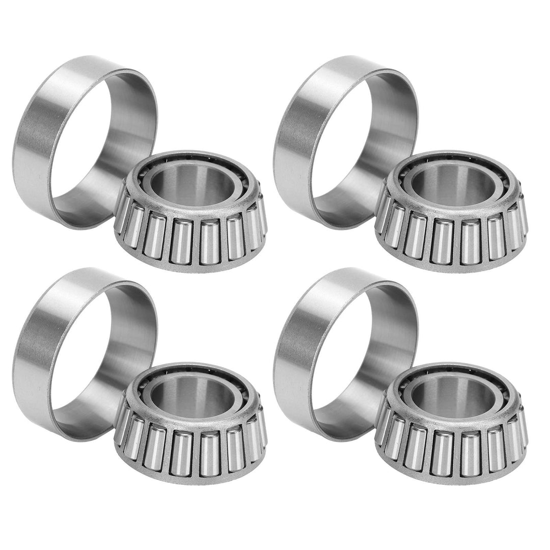 4 Satz Passend für 25-mm-Achsenanhänger Radnabenlagersatz, 32205 Lager, drehfreies Hochgeschwindigke