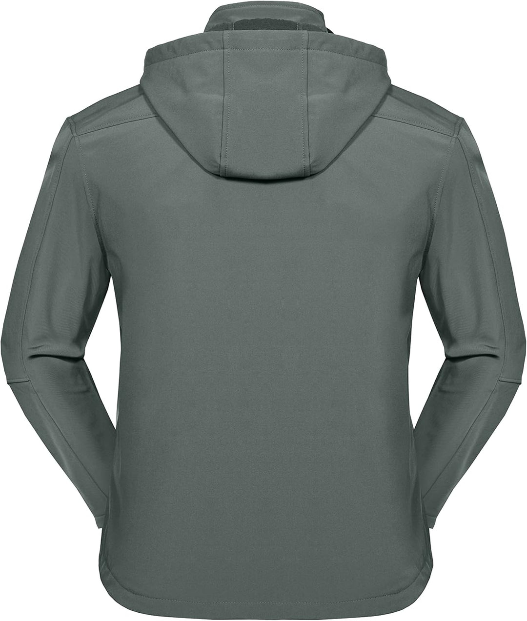 Little Donkey Andy Softshelljacke für Herren mit abnehmbarer Kapuze, Fleecefutter und Wasserabweisen