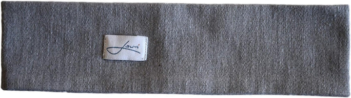 Lou-i Stirnband Bio-Baumwolle Made in Germany Headband 61-62 Grau, 61-62 Grau