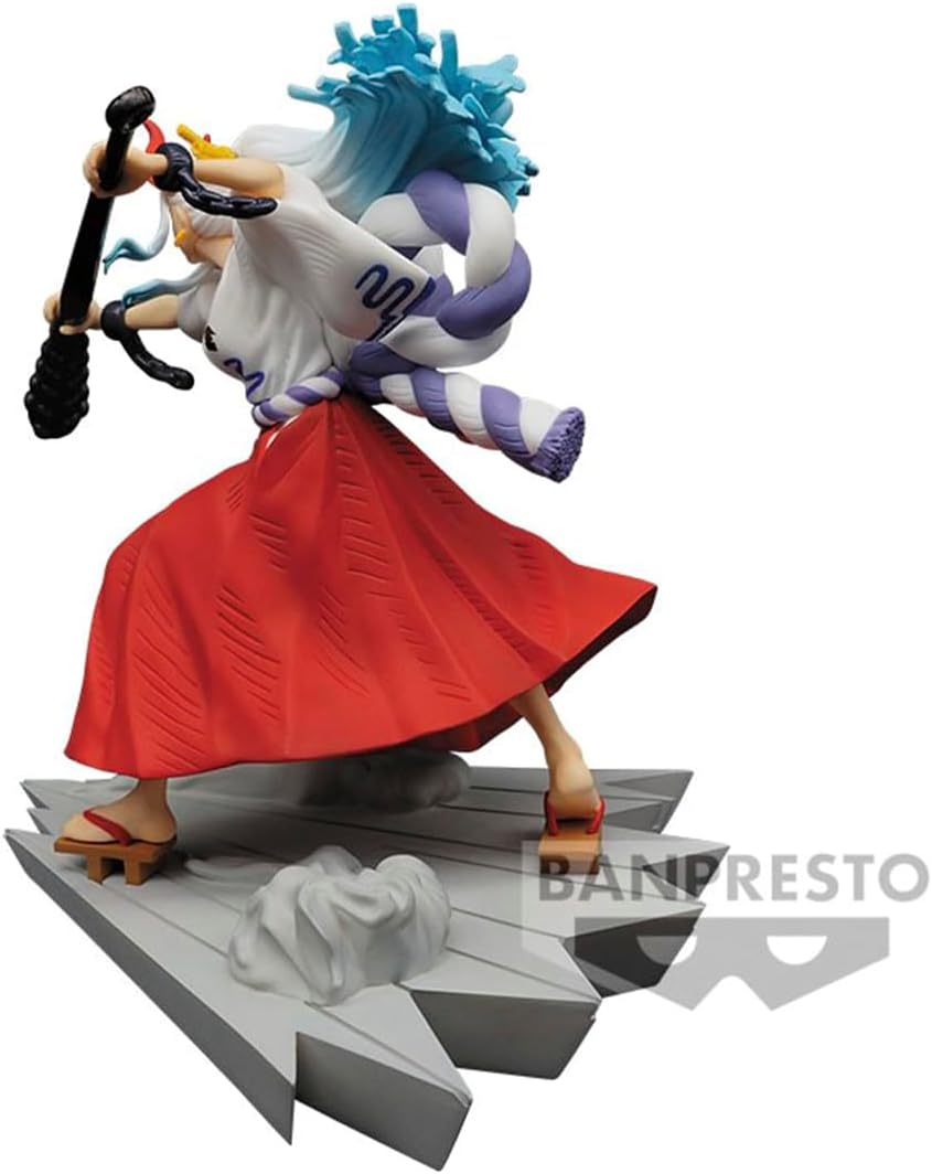 BANPRESTO Figur Statue One Piece Yamato Senkozekkei - Höhe 11cm - Mehrfarbig, Yamato