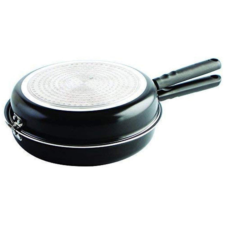 MGE - Omelette-Pfanne für Induktion und Vitro - Doppelbratpfanne für Kartoffeltortillas - Doppel-Pfa