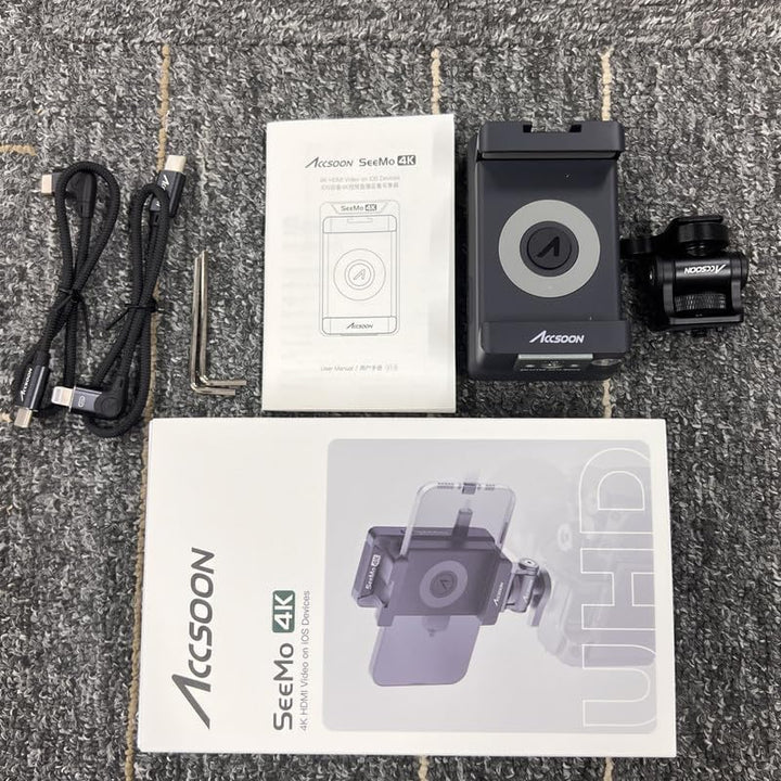 Accsoon SeeMo 4K Video Transmitter Monitoring Adapter 4K HDMI Video auf iOS-Geräten für iPad/iPhone/