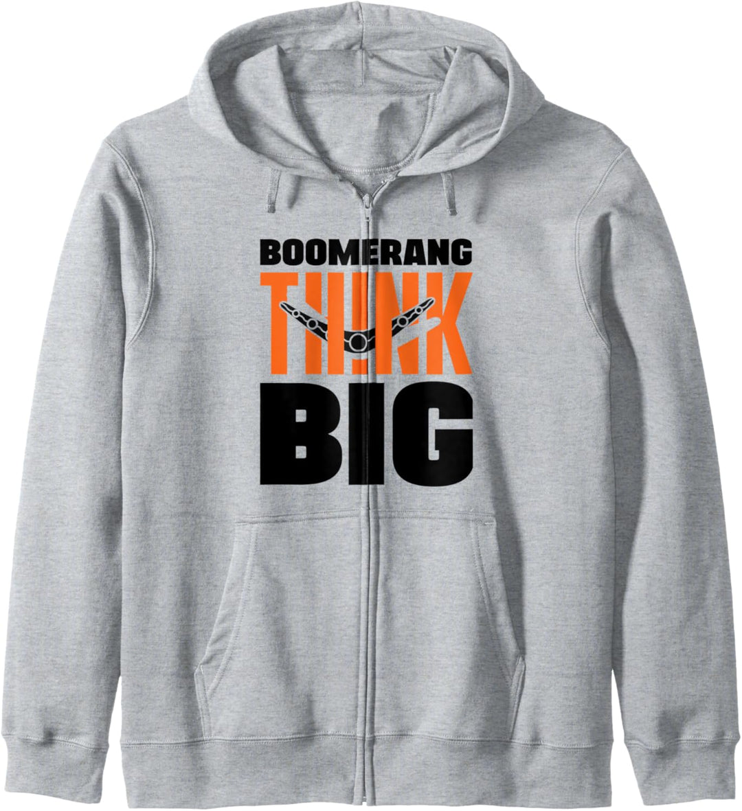Boomerang Think Big Boomerang Wurfsport Australien Kapuzenjacke