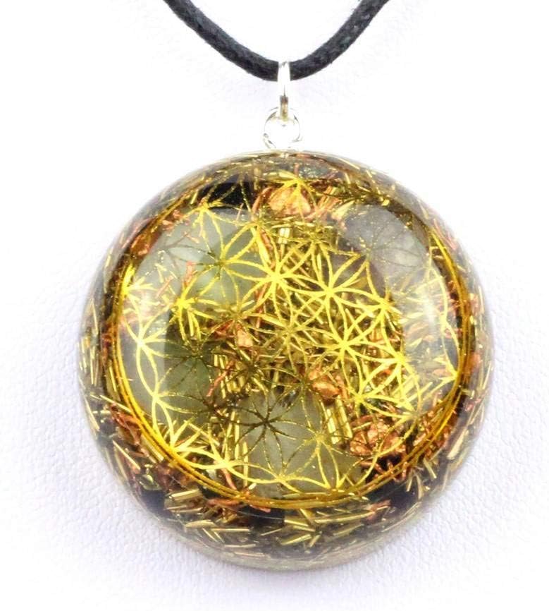 Panotophia Orpanit® Orgonit Amulett Selfhealing Gold Edition I 100% echter Orgonit I Schutz gegen EM