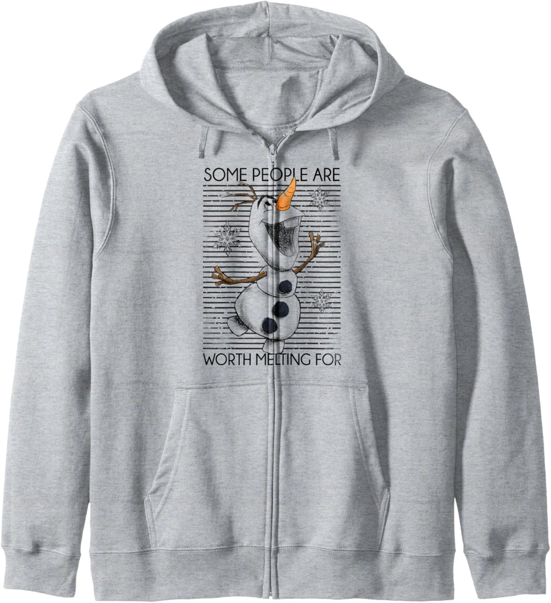 Disney Frozen Olaf Some People Are Worth Melting For Kapuzenjacke