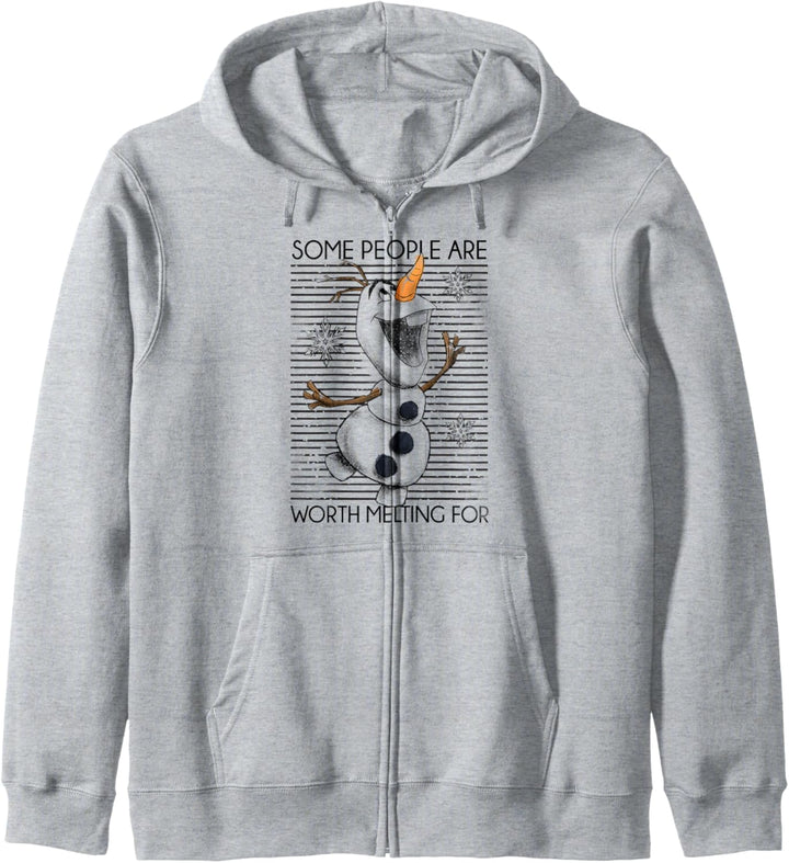 Disney Frozen Olaf Some People Are Worth Melting For Kapuzenjacke