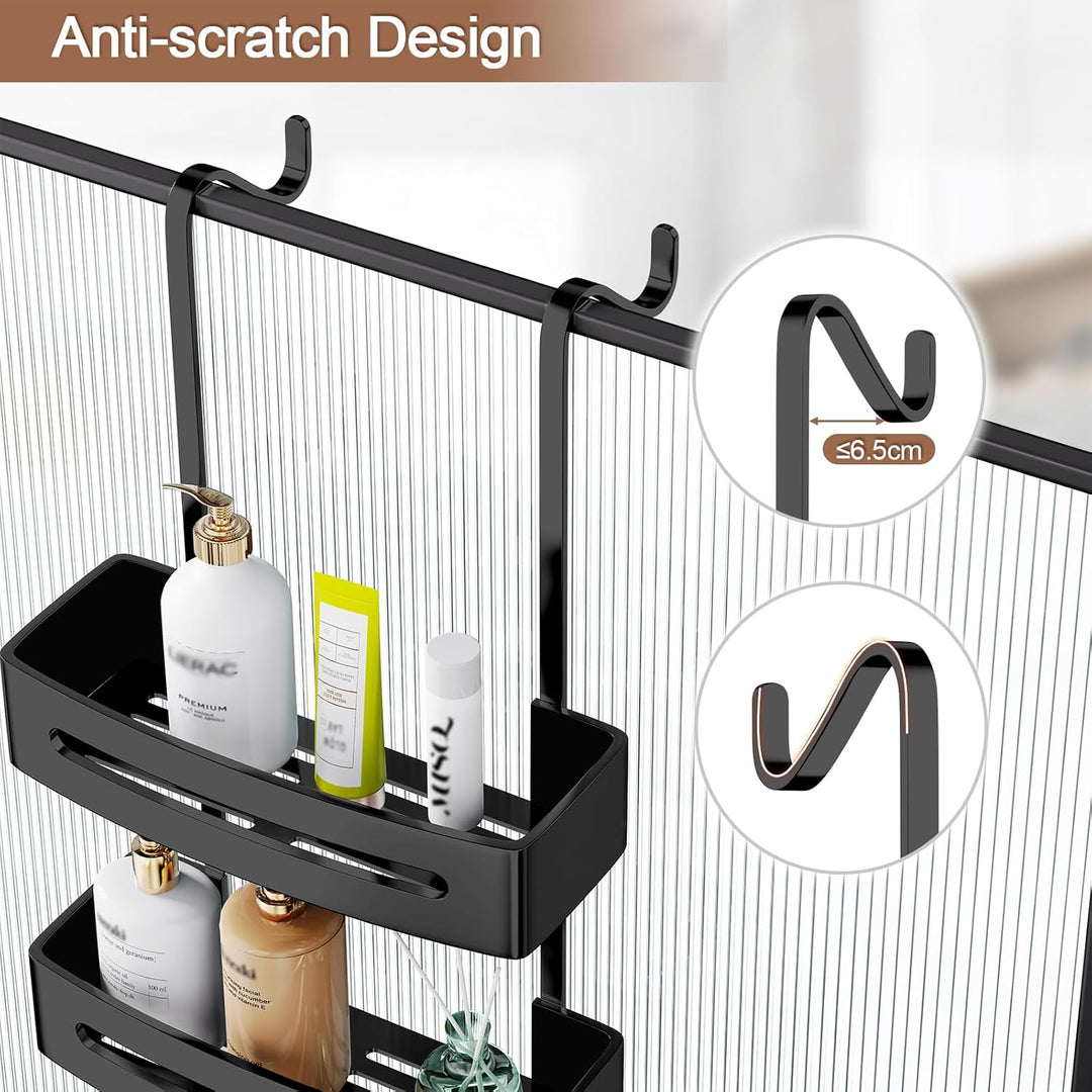 Ajex Duschablage zum Hängen, Duschregal ohne Bohren Edelstahl Badezimmer Organizer Shampoo Halterung