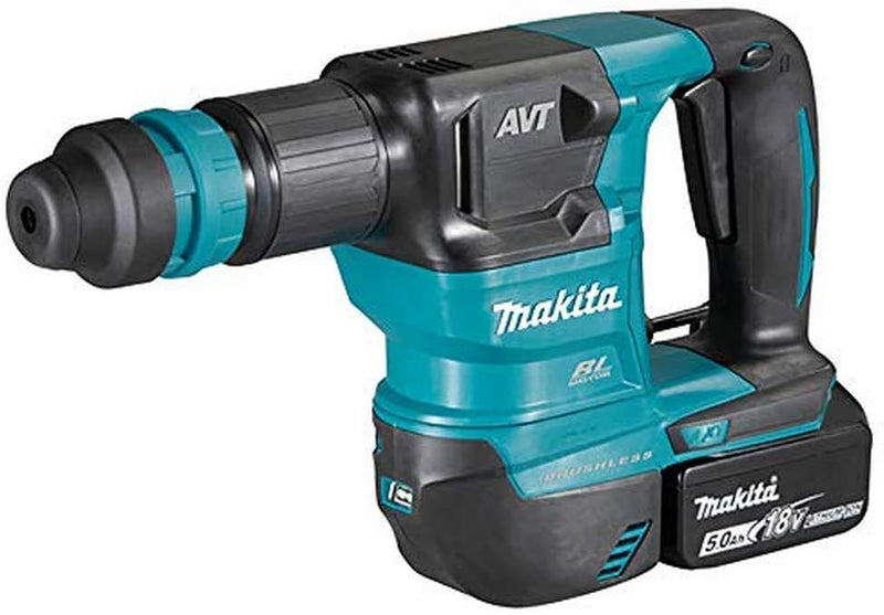 Makita DHK180RTJ Schlaggerät SDS-Plus 3,1 Joules + 2 Akkus 18 V 5 Ah Li-Ion + Koffer Makpac