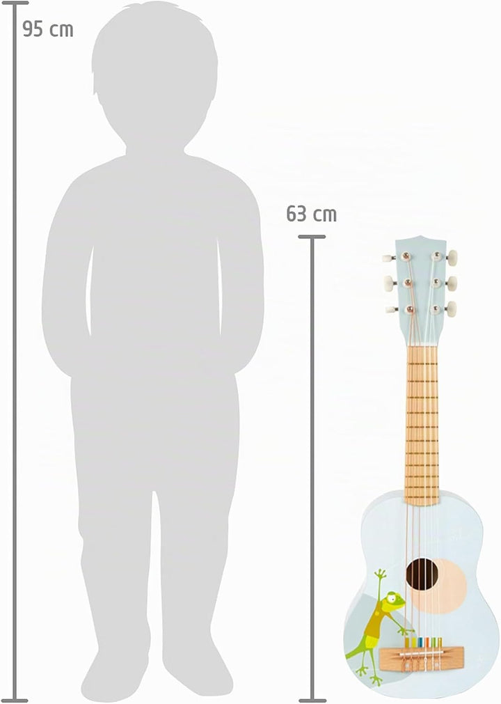 small foot Gitarre "Groovy Beats" Instrument für Kinder, musikalische Früherziehung, ab 3 Jahren, 12