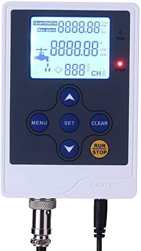 LCD-Display, Wasserdurchflussmesser, Flüssigkeitsdurchfluss, Volumenzähler, Durchflussregler, Liter/