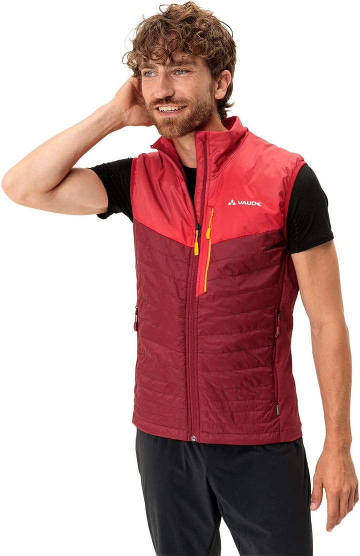 VAUDE Men's Freney Hybrid Vest III M carmine, M carmine
