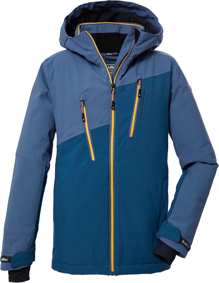 Killtec Jungen Ksw 173 Bys Ski Jckt Skijacke/Funktionsjacke mit Kapuze und Schneefang, wasserdicht 1