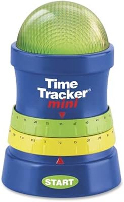Learning Resources Time Tracker Mini – Visueller Timer für Kinder mit Licht- und Tonsignalen, Lernhi