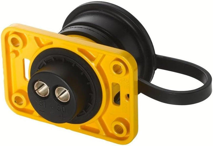 HELLA - Steckdose - 2-polig - Stecker: Crimpkontakt - gelb - 8JB 010 806-001 Steckdose/ 300A Single,