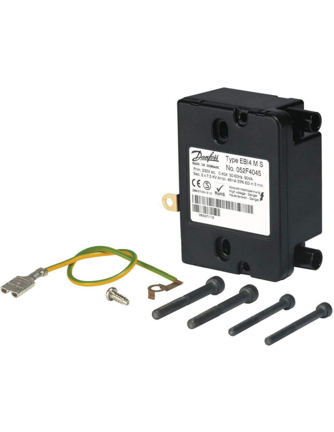Danfoss Zündtrafo Service Kit EBI4 M, 2-polig, Std. Gehäuse # 052F4045