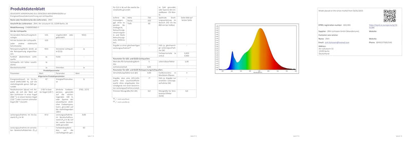 ZMH LED Pendelleuchte Esstisch Hängelampe Dimmbar: Design Hängeleuchte Esszimmer 47W Esstischlampe F