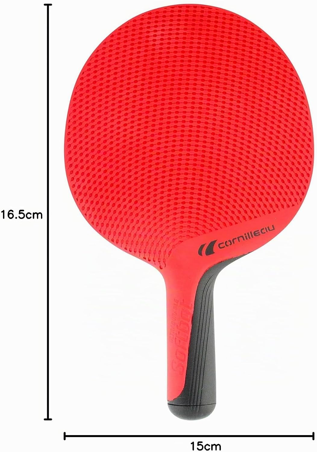 Cornilleau CORNILLEAUSoftbat Eco Design Tischtennisschläger (Set von 2), rot/blau, Einheitsgrösse