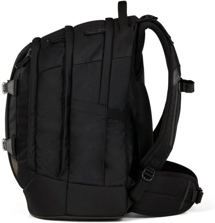 Satch Pack Skandi Edition Schulrucksack 4tlg. inkl. Lunchset (Nordic Black Skandi), Nordic Black Ska