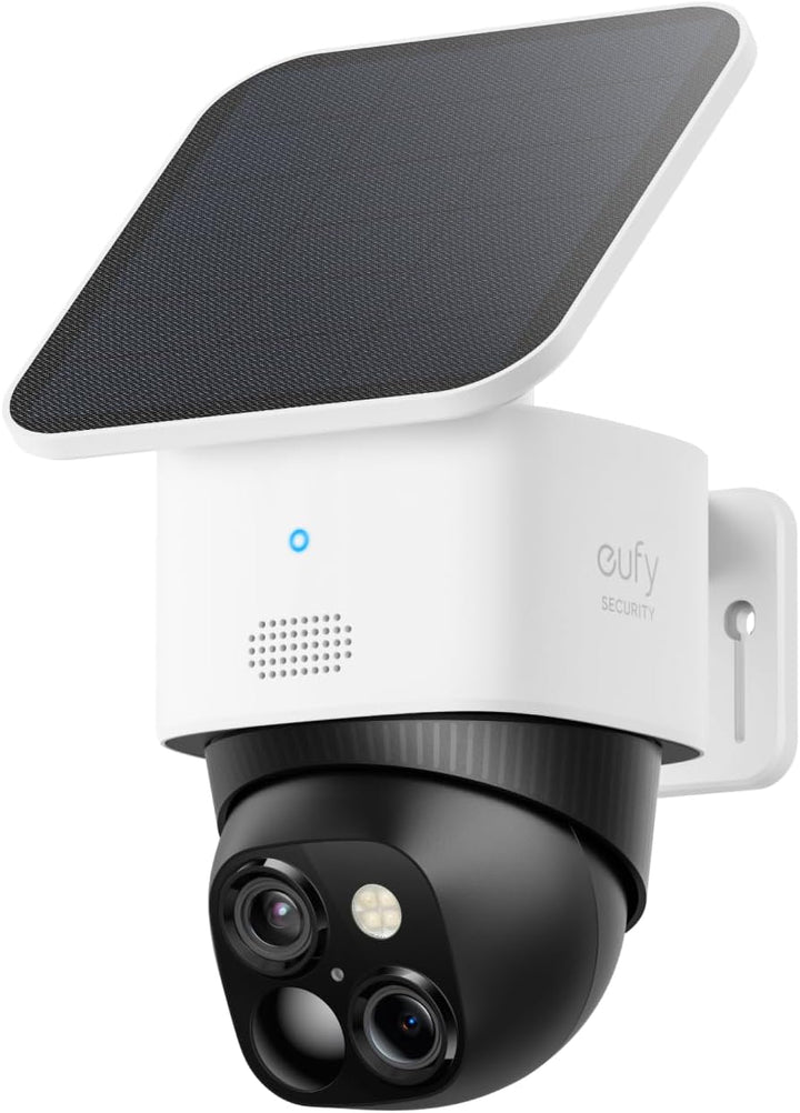 eufy Security SoloCam S340, Überwachungskamera aussen solar, 360°-Überwachung, Keine Toten Winkel, Ü
