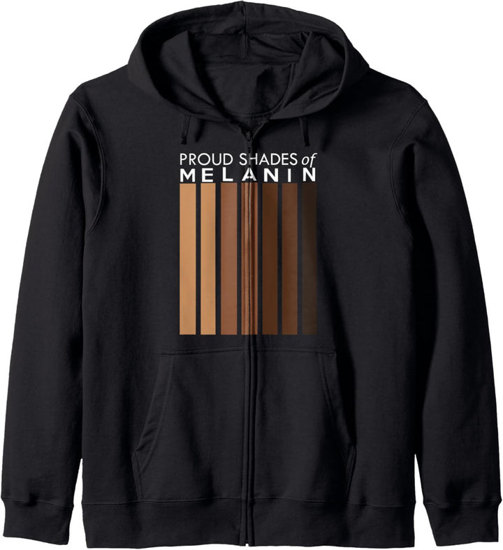 Oheneba: Proud Shades Of Melanin Black Pride Afro Kapuzenjacke