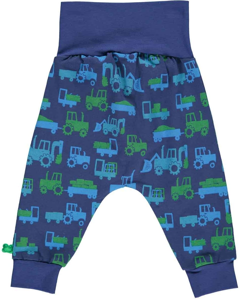 Fred's World by Green Cotton Baby-Jungen Tractor Sweat Casual Pants 62 Deep Blue, 62 Deep Blue